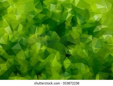 Green abstract Two-dimensional  colorful background for web design