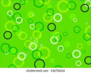 Green abstract vector background