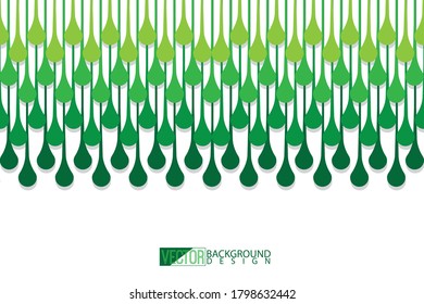 Green Abstract Vector Background Design Stock Vector (Royalty Free ...
