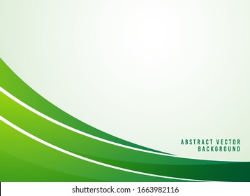 Green Abstract Vector Background Green Gradient Stock Vector (Royalty ...