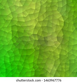 green abstract vector background. triangular pattern. geometric design.
