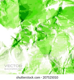green abstract vector for design.