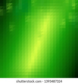 green abstract vector geometric background 