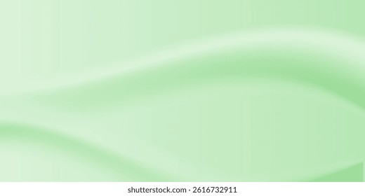 green abstract wave design with soft gradients and light textures. Ideal for use in web design, presentations, product backgrounds, and eco-friendly branding themes