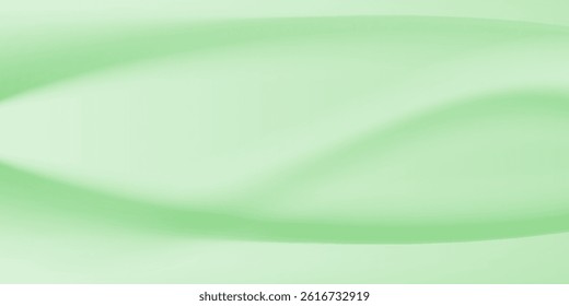 green abstract wave design with soft gradients and light textures. Ideal for use in web design, presentations, product backgrounds, and eco-friendly branding themes
