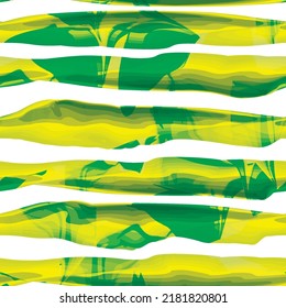 green abstract wave line background seamless pattern on light background. wallpaper decorative. interior design. vector design. abstract wallpaper pattern. colorful stylish. geometric. yellow color 