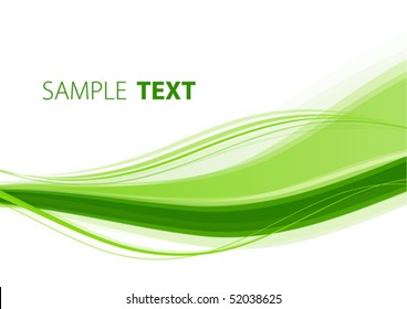 Bright Vector Background Wavy Lines Elements Stock Vector (royalty Free 