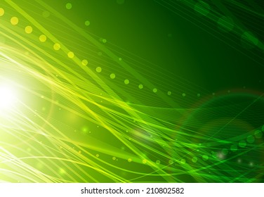 Green abstraction.