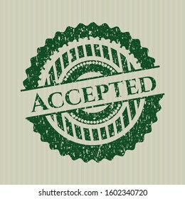 Green Accepted distressed rubber texture