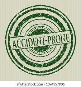 Green Accident-prone rubber grunge texture seal