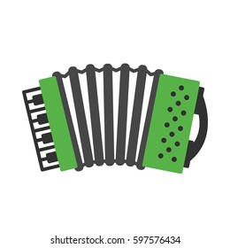 Green accordion
