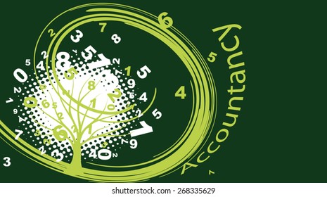 Green accountancy tree