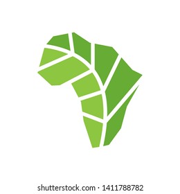 green africa logo design vector, farming, agriculture