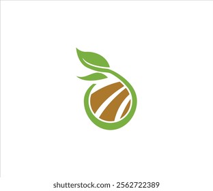 Green Agriculture logo vector illustration