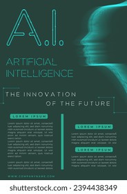 Green AI Flaer for technology