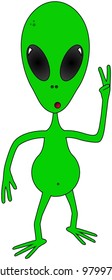 Green Alien