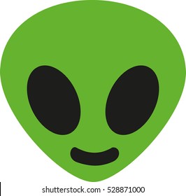 Green Alien Head