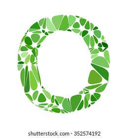 Green Alphabet Cell Style, Creative Design Templates