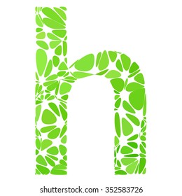 Green Alphabet Cell Style, Creative Design Templates