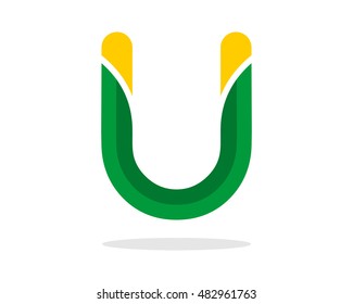 green alphabet initial typography typeset logotype alphabet font image vector icon logo