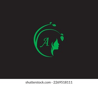 Green Alphabet LOgo OF A
