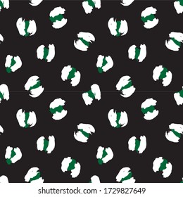 Green Animal Leopard Seamless Pattern Background for fashion textiles, graphics and crafts