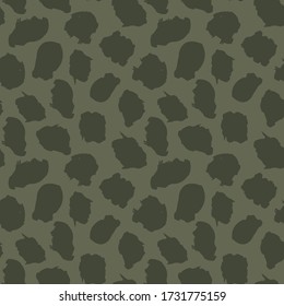 Green Animal Leopard Seamless Pattern Background for fashion textiles, graphics and crafts