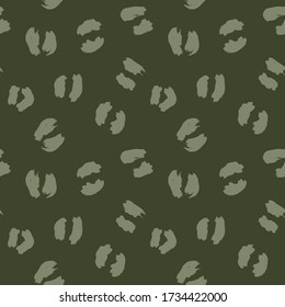 Green Animal Leopard Seamless Pattern Background for fashion textiles, graphics and crafts