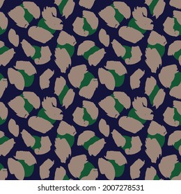 Green Animal Leopard Seamless Pattern Background for fashion textiles, graphics and crafts