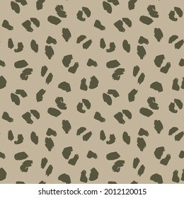 Green Animal Leopard Seamless Pattern Background for fashion textiles, graphics and crafts