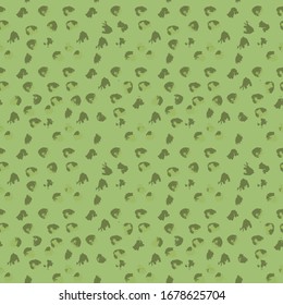 green animal printseamless pattern print