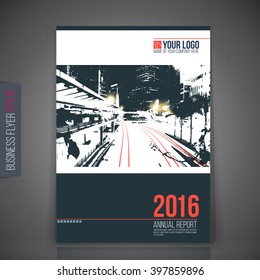 Green annual report Leaflet Brochure Flyer template A4 size design, book cover layout design, Abstract presentation templates