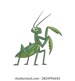 green antenna withe six legs