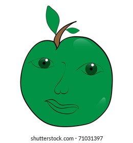 green apple