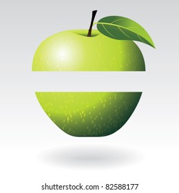 Green apple.