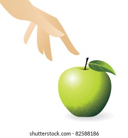 Green apple.