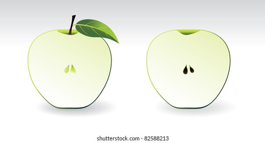 Green apple.