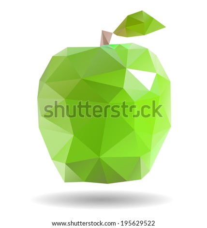 Similar – Image, Stock Photo Decorative apple leaf on red maple leaves