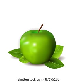 Green Apple Background