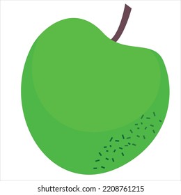 Green Apple Design Vector Illustration
