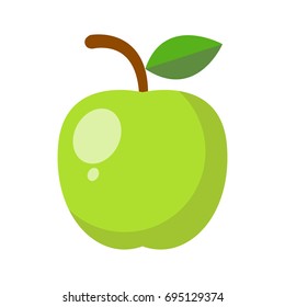 Green apple Fruit Illustration