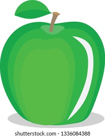 green ,apple, fruits