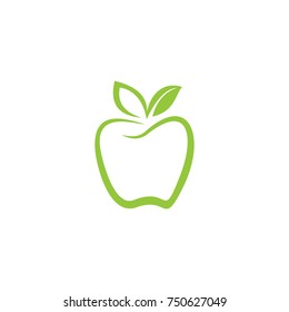 Green Apple Logo Vector Stock Vector (Royalty Free) 750627049 ...