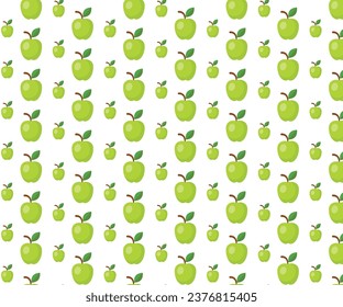 green apple pattern fruits vertical juice green 