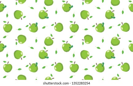 green apple seamless wallpaper 