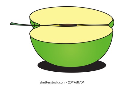 Green Apple Slice