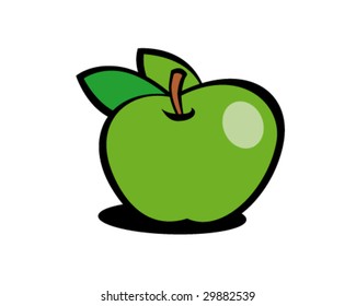 Green apple. You can check my portfolio to find more images of this series.