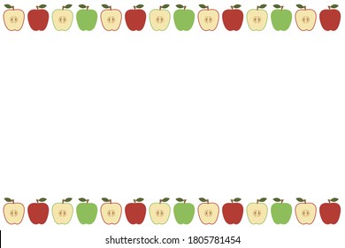 green apples and red apples