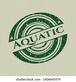 Green Aquatic distress with rubber seal texture