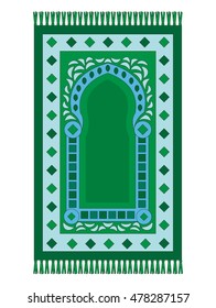 Muslim prayer rug